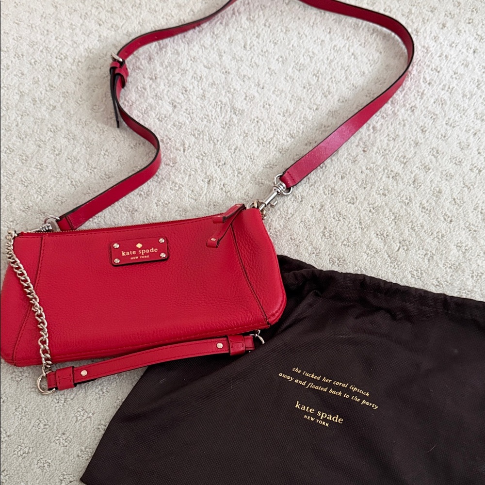 Kate Spade Cherry Red Crossbody Bag